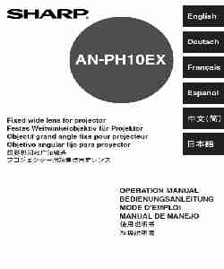 Sharp Projector AN-PH10EX-page_pdf